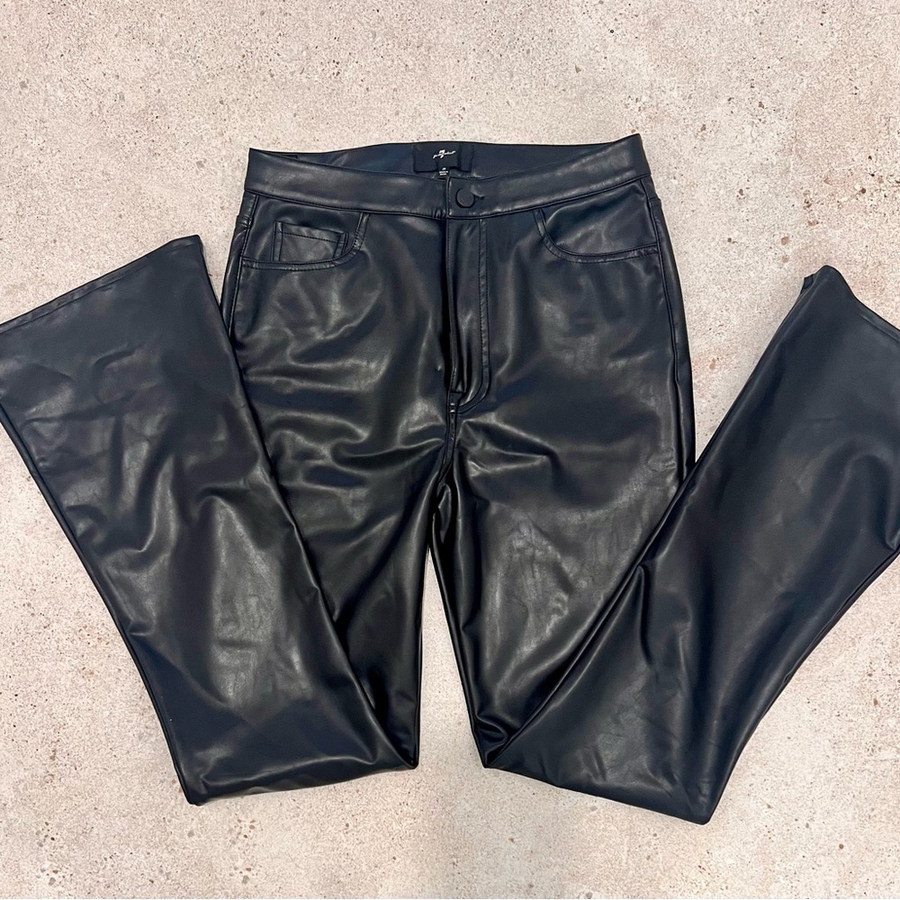7 For Mankind Faux Leather pants